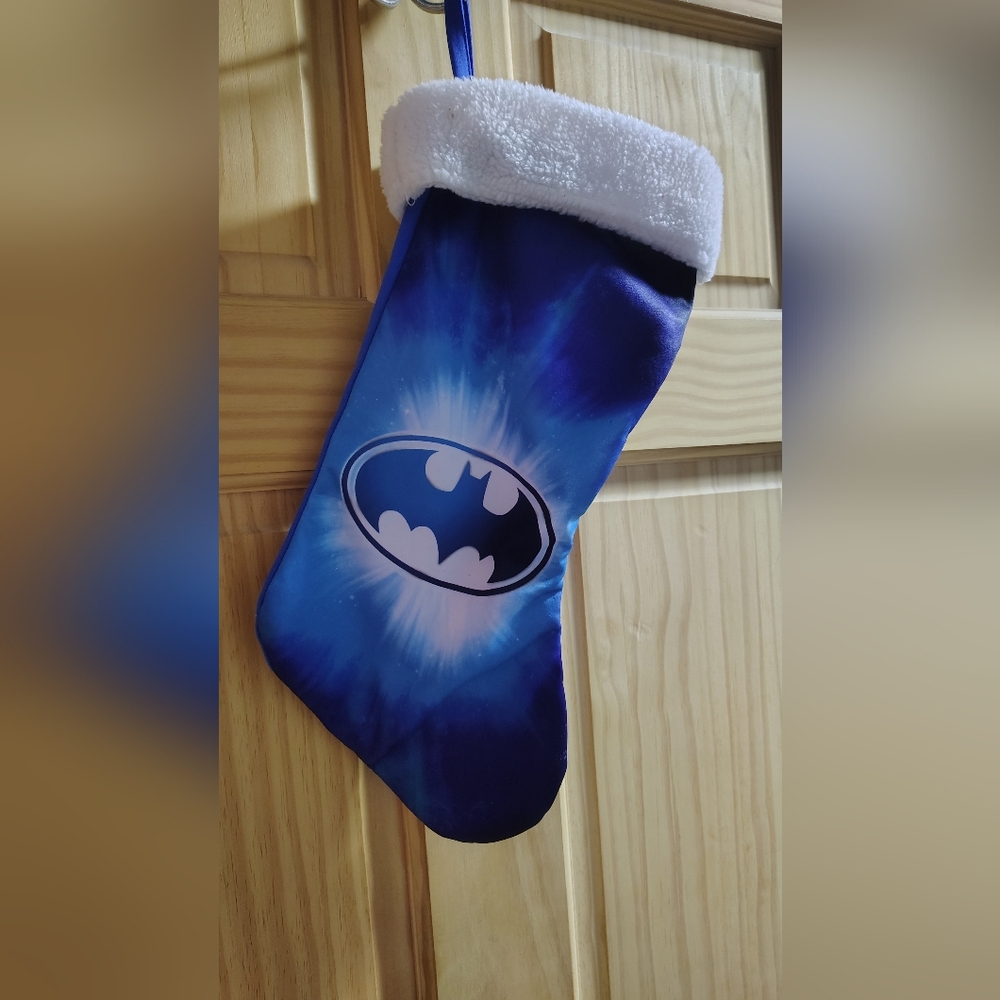 Batman Christmas Stocking Nwot